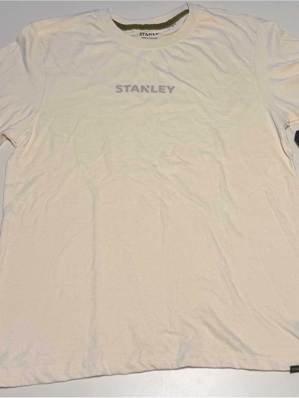 Stanley Men’s Cream Logo T-Shirt NWT size M